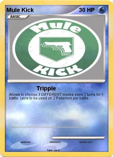Pokemon Mule Kick