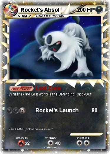 Pokemon Rocket's Absol