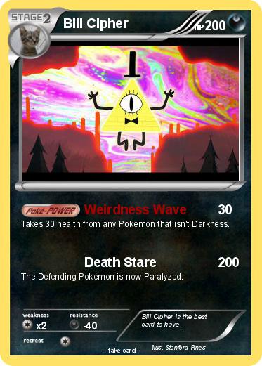 Pokemon Bill Cipher