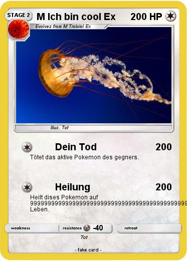 Pokemon M Ich bin cool Ex