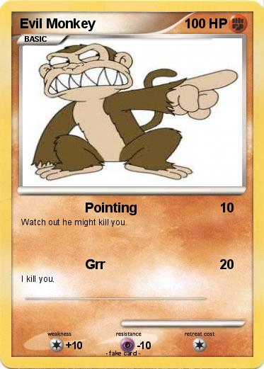 Pokemon Evil Monkey