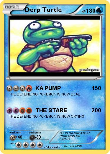 Pokemon Derp Turtle