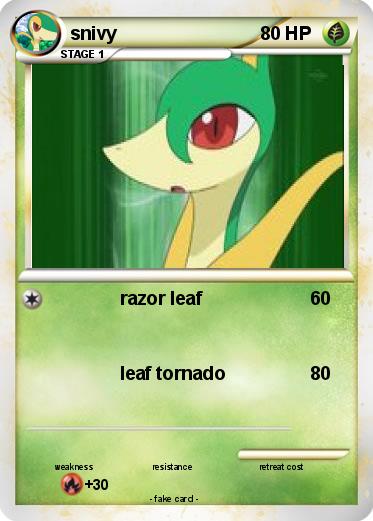 Pokemon snivy
