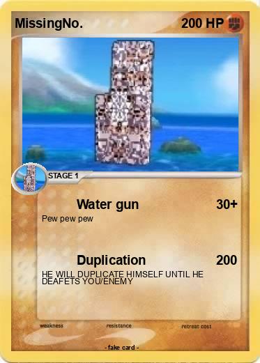 Pokemon MissingNo.