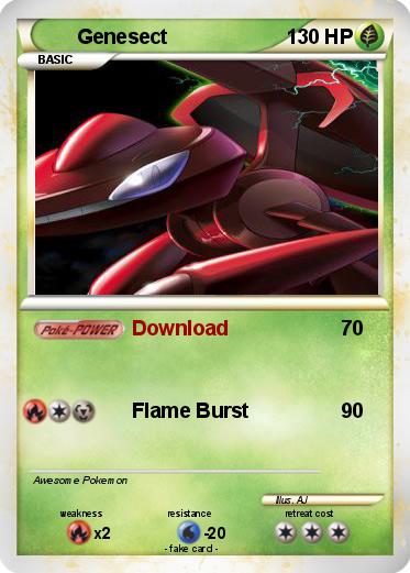 Pokemon Genesect