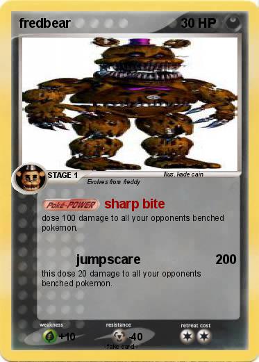 Pokemon fredbear