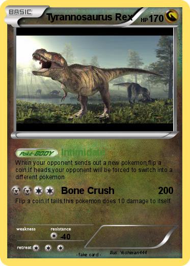 Pokemon Tyrannosaurus Rex