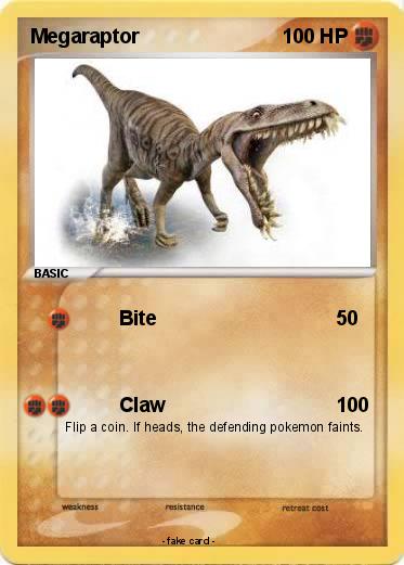 Pokemon Megaraptor
