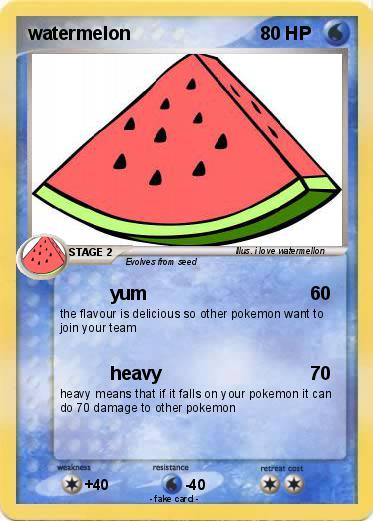 Pokemon watermelon