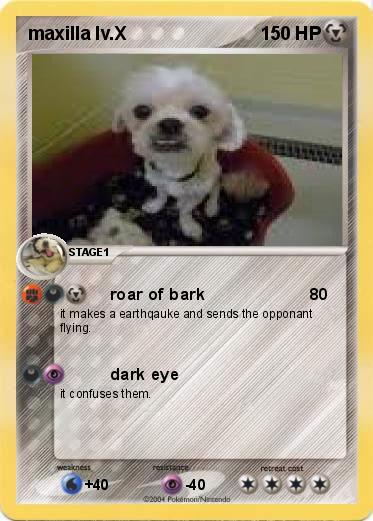 Pokemon maxilla lv.X