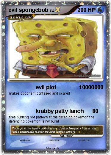 Pokemon evil spongebob