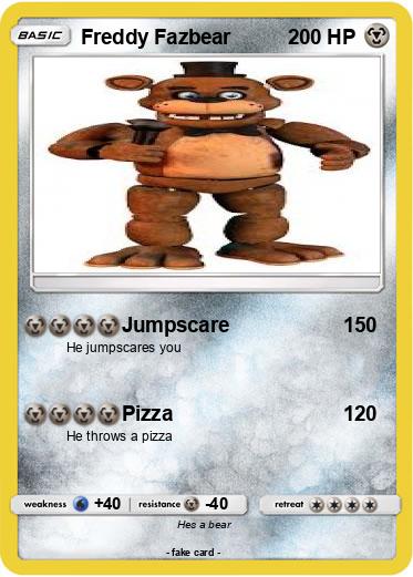 Pokemon Freddy Fazbear