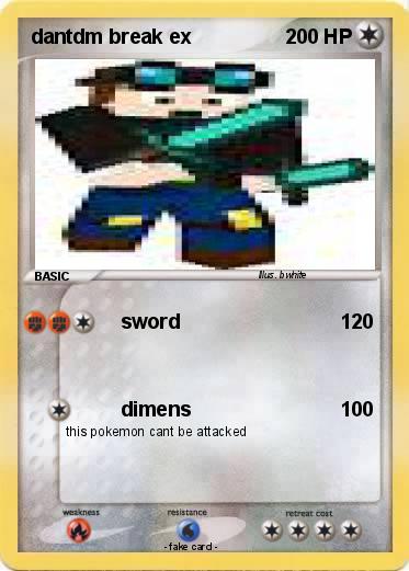 Pokemon dantdm break ex