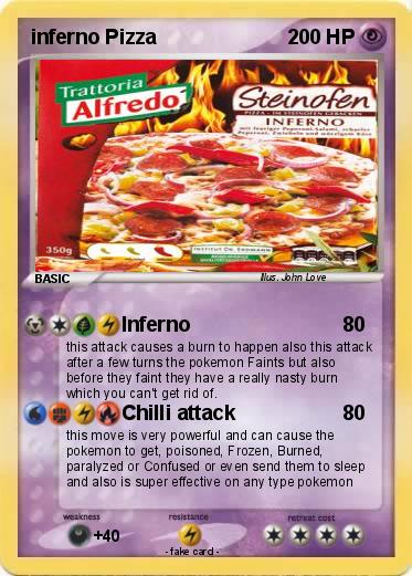 Pokemon inferno Pizza