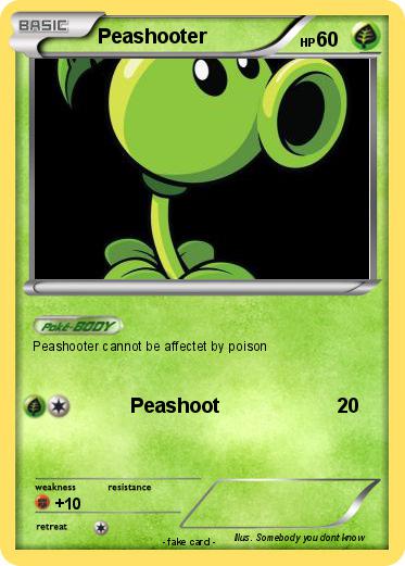 Pokemon Peashooter