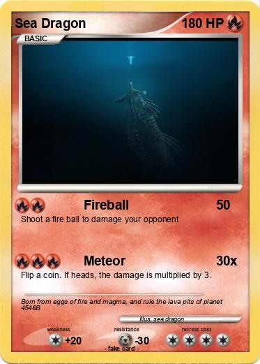Pokemon Sea Dragon