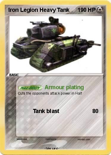 Pokemon Iron Legion Heavy Tank