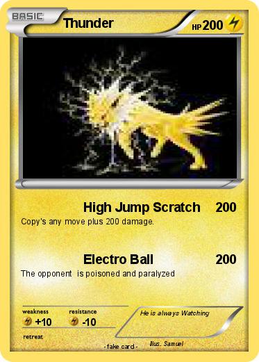 Pokemon Thunder