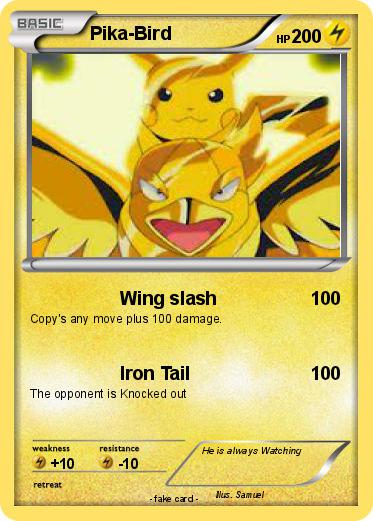 Pokemon Pika-Bird