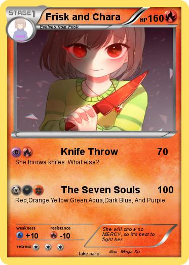 Pokemon Frisk and Chara