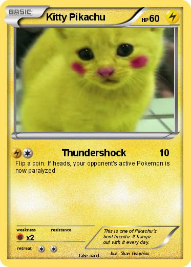 Pokemon Kitty Pikachu