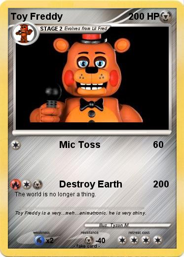 Pokemon Toy Freddy