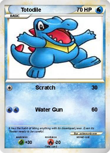 Pokemon Totodile