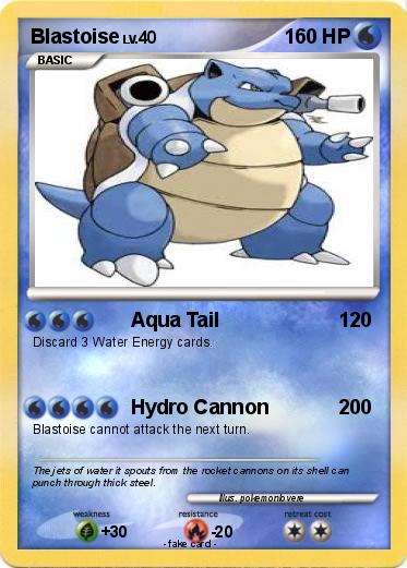 Pokemon Blastoise