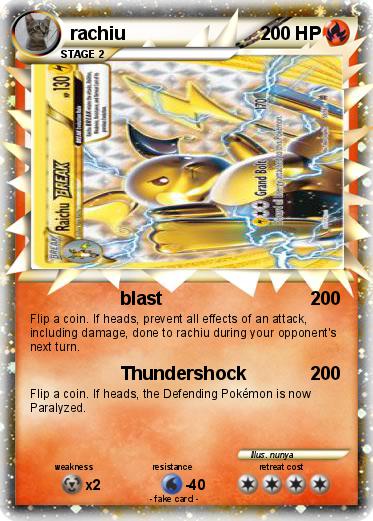 Pokemon rachiu