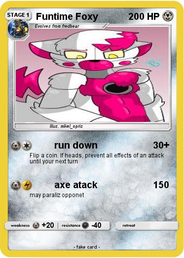 Pokemon Funtime Foxy