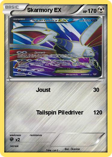 Pokemon Skarmory EX