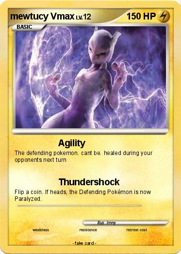 Pokemon mewtucy Vmax
