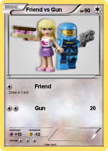 Pokemon Friend vs Gun