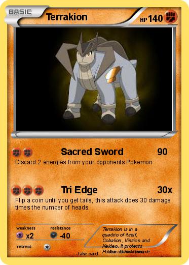 Pokemon Terrakion