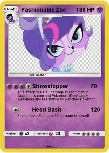 Pokemon Fashionable Zoe