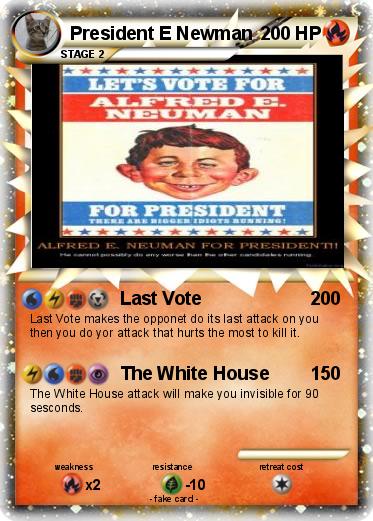 Pokemon President E Newman