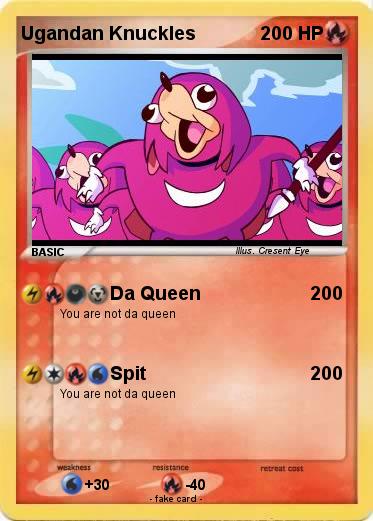 Pokemon Ugandan Knuckles