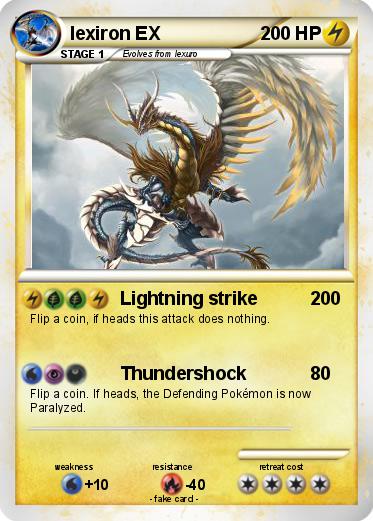 Pokemon lexiron EX