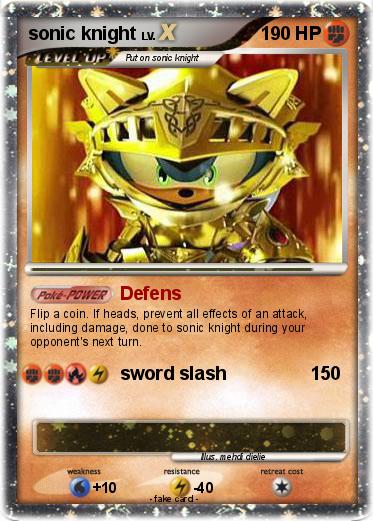Pokemon sonic knight