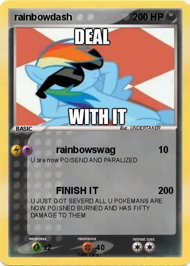 Pokemon rainbowdash