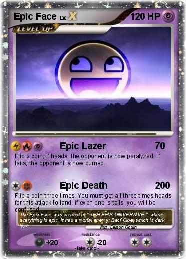 Pokemon Epic Face