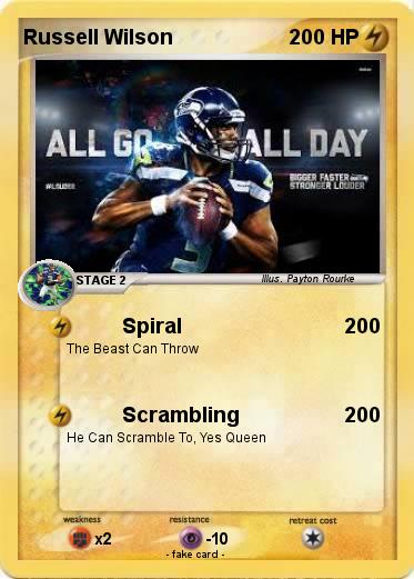 Pokemon Russell Wilson