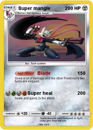 Pokemon Super mangle