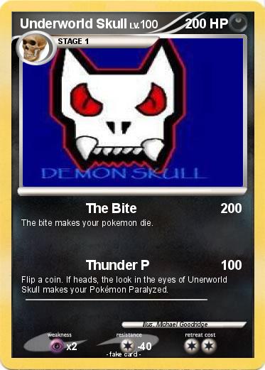 Pokemon Underworld Skull