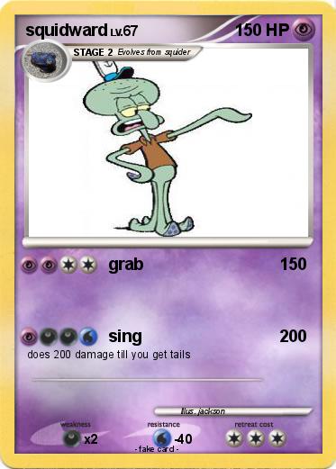 Pokemon squidward