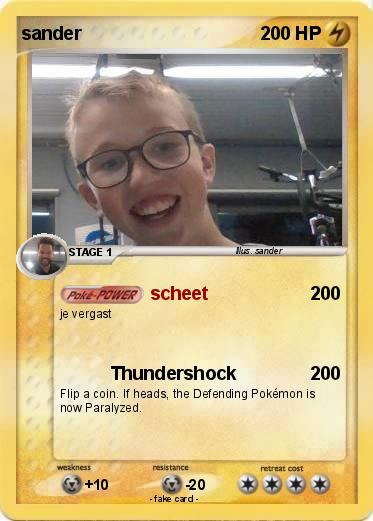 Pokemon sander