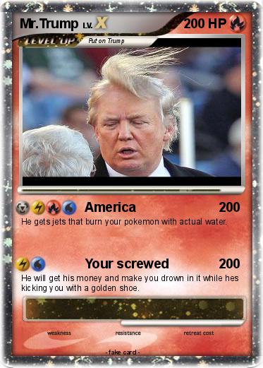 Pokemon Mr.Trump