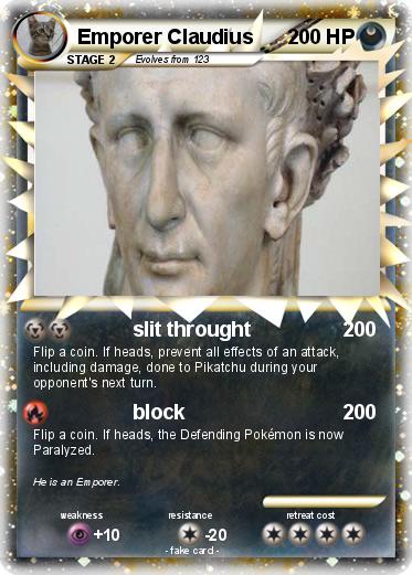 Pokemon Emporer Claudius