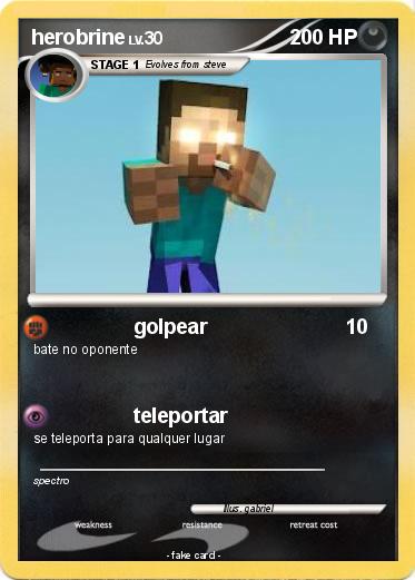 Pokemon herobrine