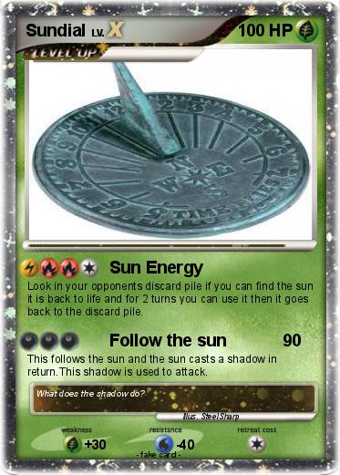 Pokemon Sundial